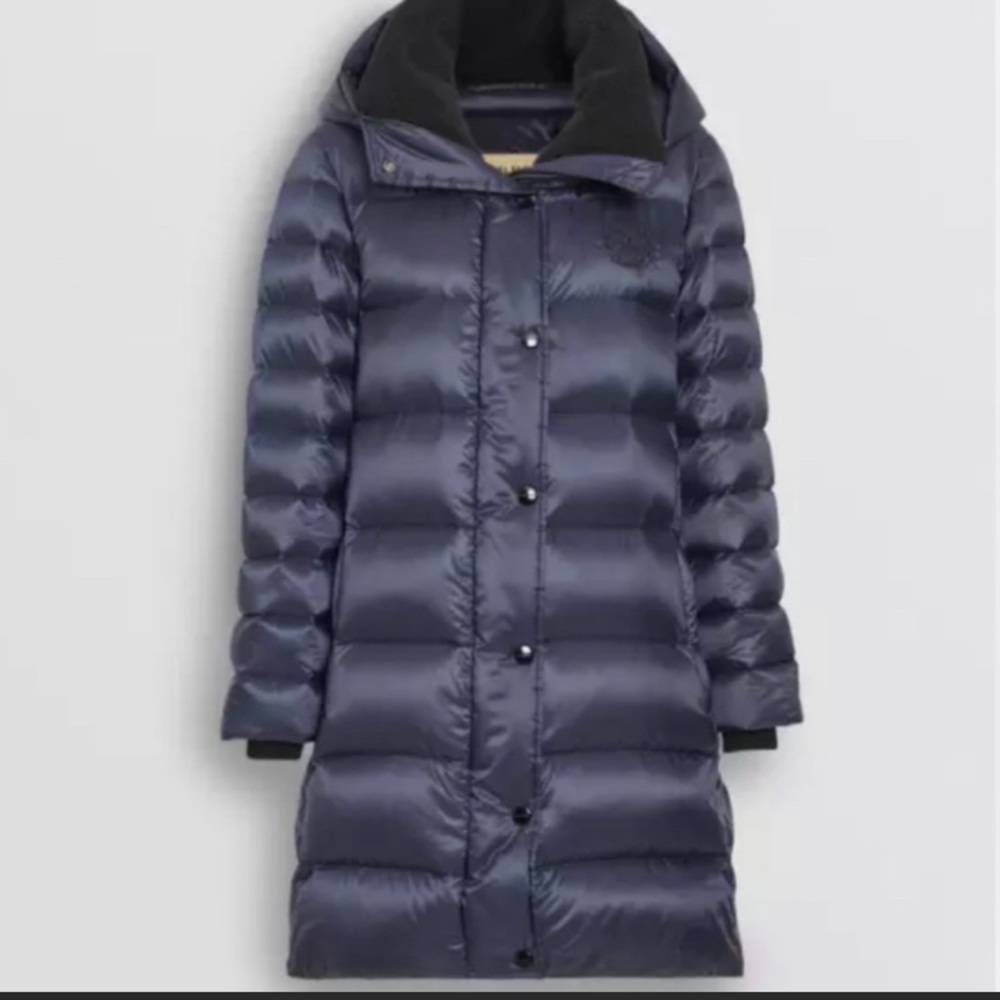 Sold!!!Authentic Burberry Women Kington Shearling Down Hooded Coat